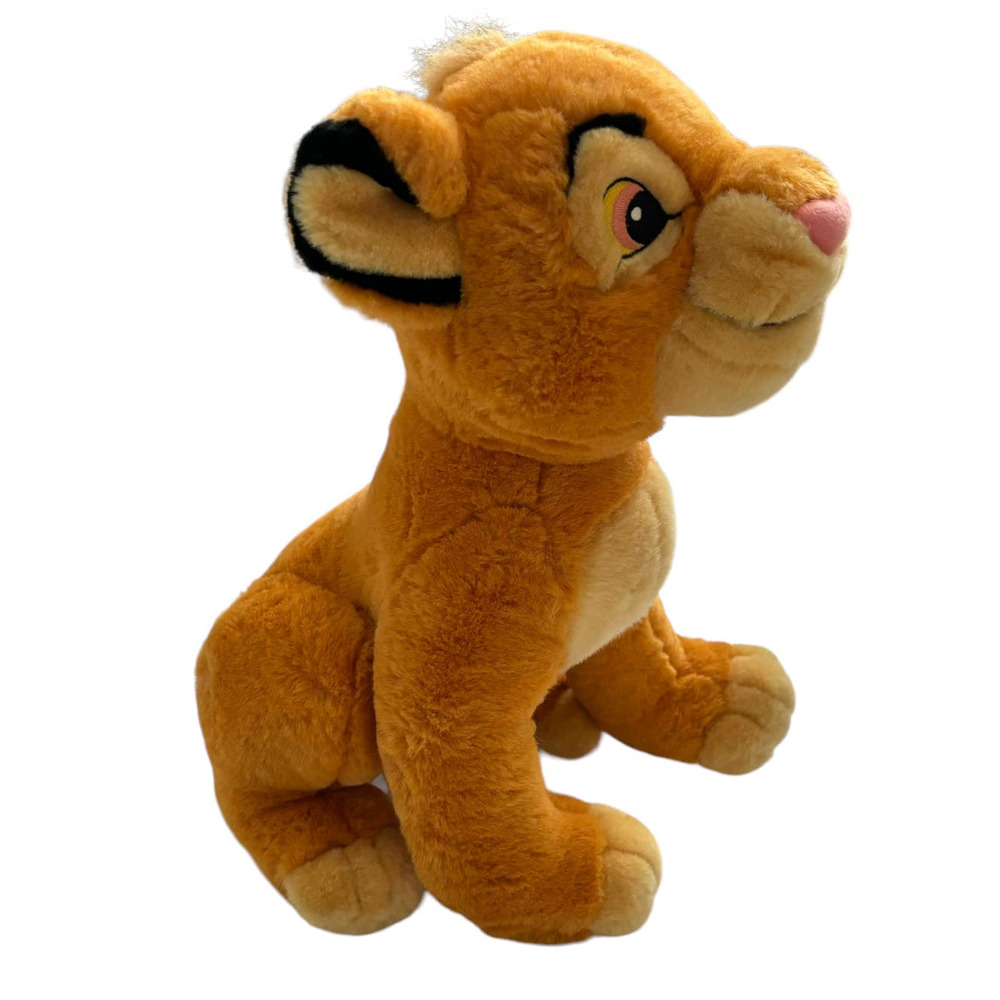 DISNEY STORE EXCLUSIVE SIMBA PLUSH LION KING CUDDLY TOY CHARACTER 15 INCHES